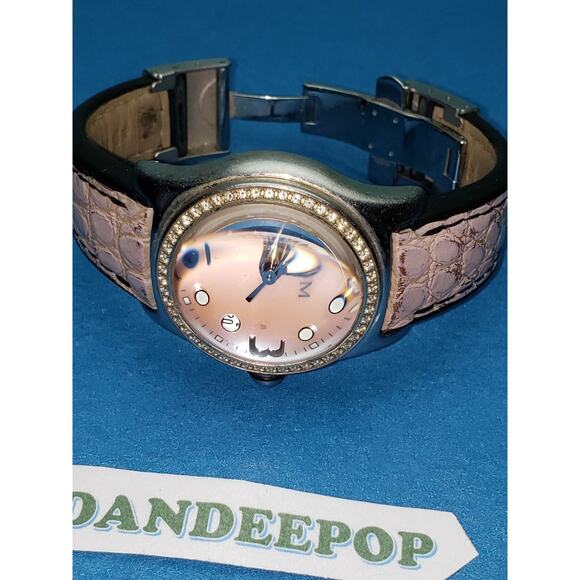 Limited Special Edition Corum Bubble Ladies Diamond MOP Watch 39.151.47 W/ Box - Picture 7 of 12